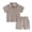 ZA11-Coffee, variant on Akiihool Shorts Sets Newborn Boys 2 Piece Outfits Toddler Boy Clothes Kids Summer Cotton Outfits Shirt Short Sets (Blue,6-9 Months)