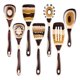 thumbnail image 1 of 7Pcs Pakkawood Utensils Set-Durable, Eco-Friendly, Wooden Spoon for Cooking, Wooden Utensil for Cooking, 1 of 5