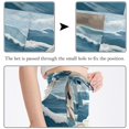 thumbnail image 3 of Seagull Stylish Chiffon Beach Skirt for Women - for a Day at the Beach, 3 of 6