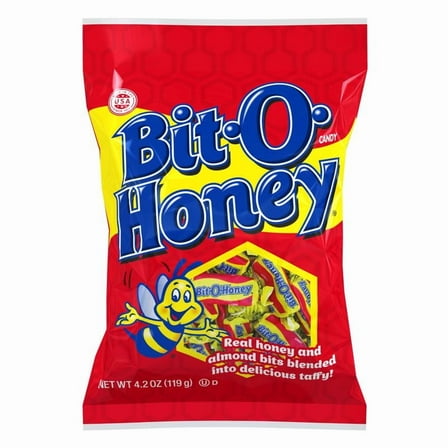 Bit O Honey 4.2 oz Spangler Almond & Honey Candy