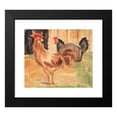 thumbnail image 2 of Christian Rohlfs 22x20 Black Modern Framed Museum Art Print Titled - Hahn and Huhn (1906), 2 of 5