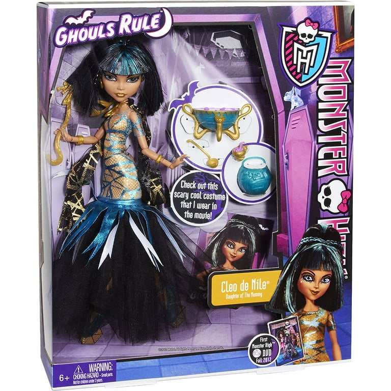 cleo.  Monster High Mummy Majesties Cleo and Nefera De Nile