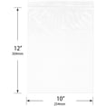thumbnail image 2 of Plymor 10" x 12" (Case of 1,000), 2 Mil with Hang-Hole Zipper Reclosable Plastic Bags, 2 of 3