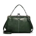 thumbnail image 1 of Bolso bandolera retro de piel sintética Segater Verde Talla unica, 1 of 5