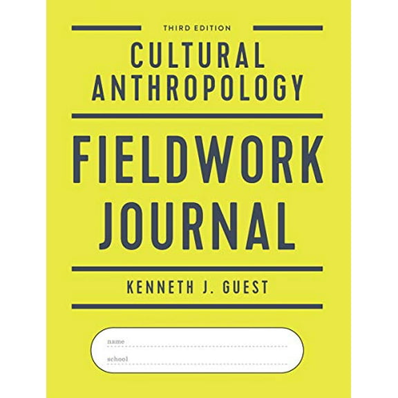 Pre-Owned Cultural Anthropology Fieldwork Journal