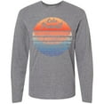 thumbnail image 3 of Inktastic Lake Powell Distressed Retro Sunset Long Sleeve T-Shirt, 3 of 5