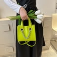 thumbnail image 4 of Bolsa De Vagabundo Bolso de mano para mujer, bolso de mano, bolso elegante, bandolera (verde) Likrtyny Para Estrenar, 4 of 4