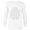 White, variant on Star Wars Neon Lightsabers Print - Long Sleeve T-Shirt for Men - Customized-White