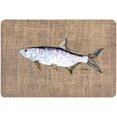 thumbnail image 1 of 9.25 x 7.75 in. Fish - Tarpon Mouse Pad, Hot Pad Or Trivet, 1 of 1