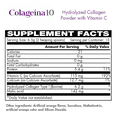 thumbnail image 7 of Colageina 10 Hydrolyzed Collagen Powder with Vitamin C, Water-Soluble Orange Flavor, 3.5 oz Pack of 1, 7 of 7