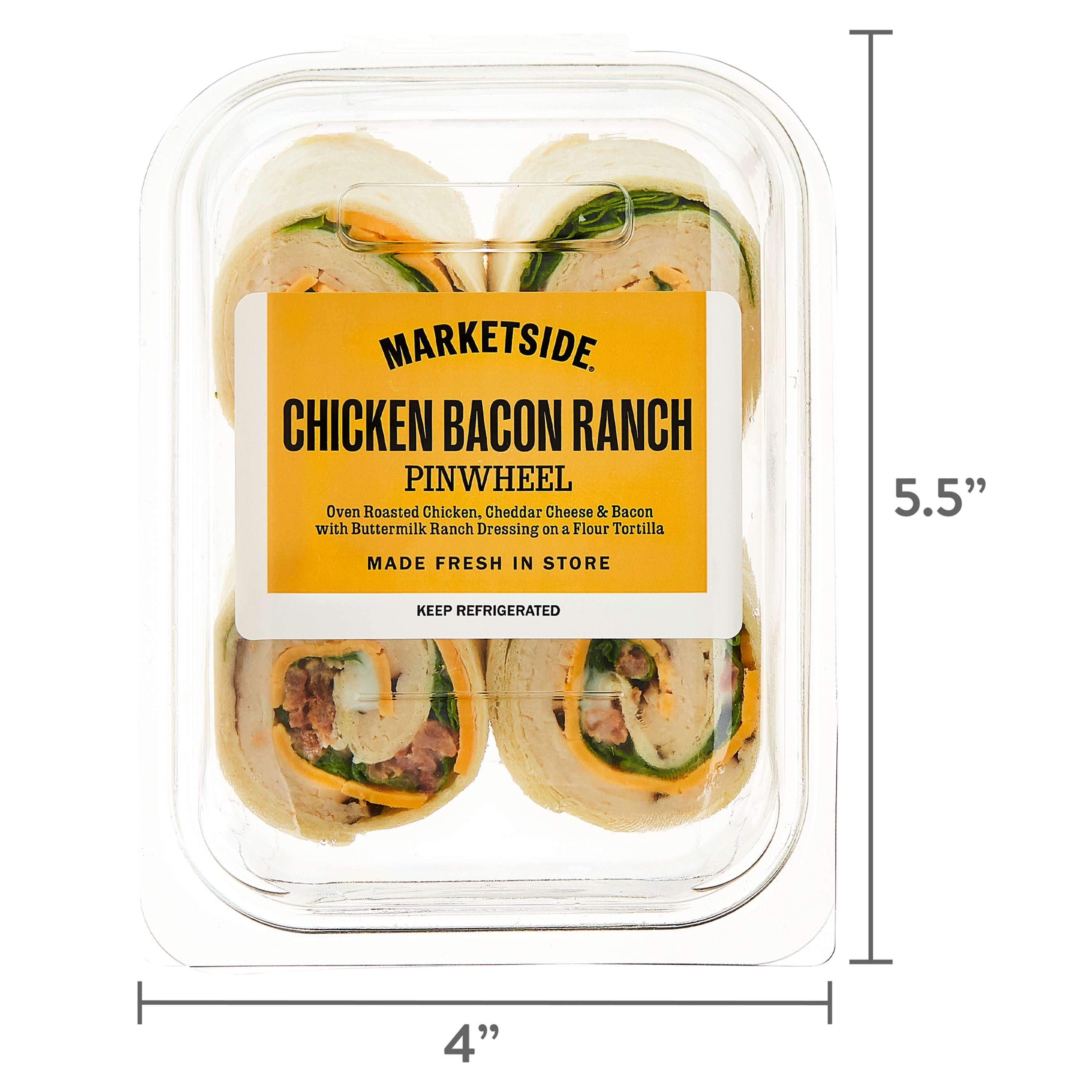 CHICKEN BACON RANCH PINWHEEL