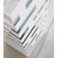 thumbnail image 6 of Yamazaki Home Umbrella Stand - Two Styles, White, Steel, Square,  Holds 4 umbrellas, No Assembly, 6 of 7