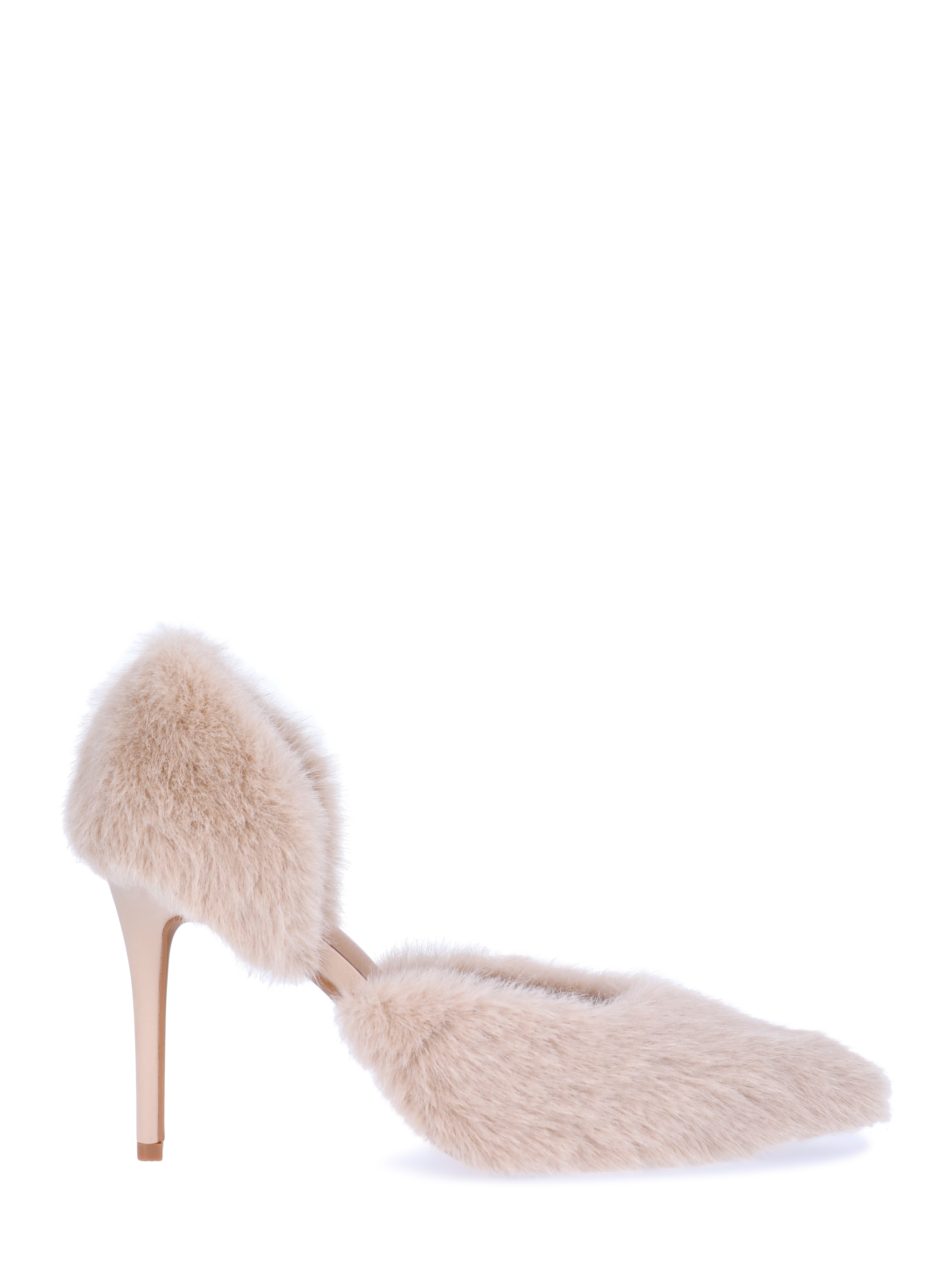 Scoop Women's Faux Fur Stiletto Heels