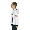 thumbnail image 5 of Get Real Gear Astronaut Hoodie  White  Adult Size Small, 5 of 6