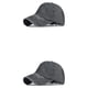thumbnail image 4 of Gorra de béisbol Qarigey para mujer con cola de caballo Poliéster Negro 2piezas, 4 of 6