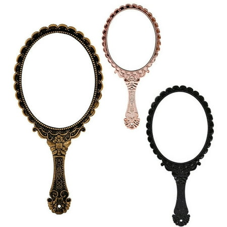 Makeup Mirror Handheld, How To Hang Antique Hand Mirrors