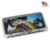 Jeep Grand Cherokee Script Chrome Metal License Plate Frame
