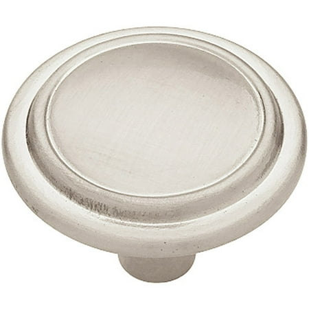 Gibson Top Hat Knobs - DISCONTINUED Liberty Satin Nickel 1-1/4