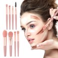 thumbnail image 2 of 8PCS Makeup Cosmetic Brushes Kit Set Blush Brush / Foundation Brush / Eye Shadow Brush / Halo Dye Brush / Nose Shadow Brush / Eyebrow Brush / Lip Brush / Eyelash Brush for Beginner Salon Show, 2 of 8