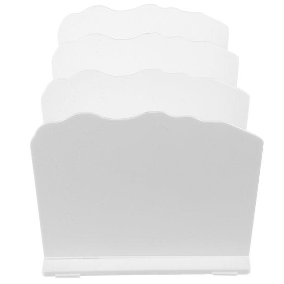 IMIKEYA White Bag Storage Rack, Closet Organizer Shelf with Smooth Edges for Handbag Sorting and Space Saving