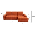 thumbnail image 4 of Sala Kessa Muebles Venecia Chaise Longue Marron, 4 of 5