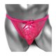 thumbnail image 1 of Lace Sissy Bulge Pouch Panties See Through Sexy Thong Lingerie for Men Underwear Bowknot Sissy Pouch G String Floral Low Rise, 1 of 5