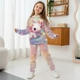 thumbnail image 3 of Uorisanigo Boy Girl Hoodie Sweatsuit Fall Winter Long Sleeve Star Axolotl Sweatshirts & Sweatpants Set, Cozy Loose Outfit Clothes Tops and Pants Outfits Pack of 2, 3 of 7