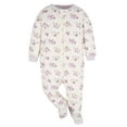 thumbnail image 6 of Gerber Baby Girl Sleep 'N Play, 2 Pack, Sizes Preemie - 6-9 Months, 6 of 8