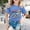 Navy, variant on Gzbliryd White T Shirts Graphic Crewneck Casual Printed Tee Funny Graphic Print Tees Tops for Girls Girl Summer Clothes (Navy,10-11 Years)
