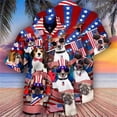 thumbnail image 4 of Camisas casuales de verano con estampado 3D de loros para hombres, camisas de moda hawaianas para la playa, blusas de manga corta, blusas con solapa para uso profesional, ropa para mujeres, 4 of 4