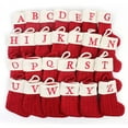 thumbnail image 2 of Christmas Stocking Red Snowflake Custom Letters Christmas Socks Christmas Tree Ornaments Decor Christmas Gift Bags New Year 2023, 2 of 6