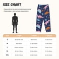 thumbnail image 2 of Pajama Pants Women, Dinosaur print H Sweatpants Soft Sleep Lounge Pants, Casual PJ Bottoms Pants with Pockets, 2 of 5