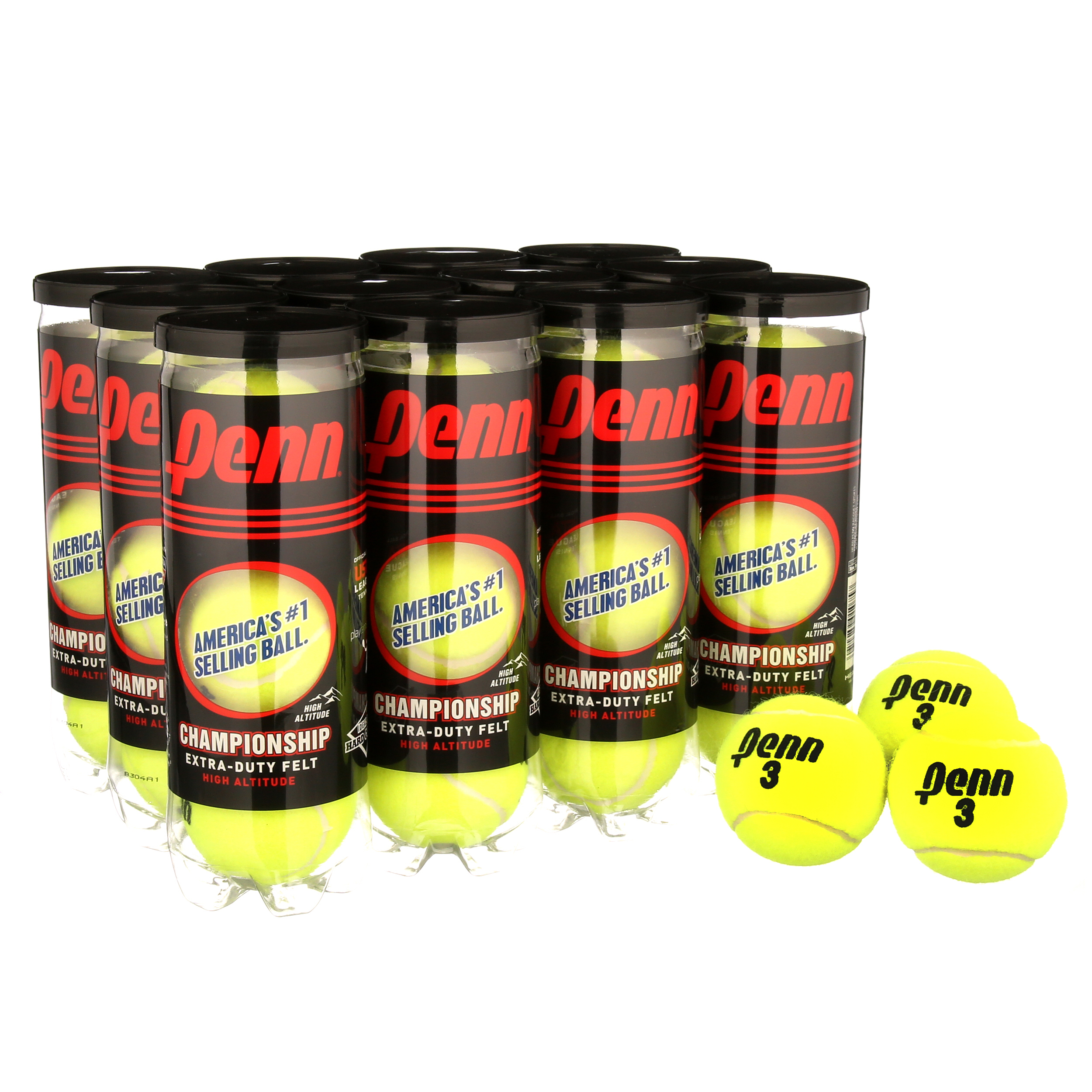 Penn Championship Extra Duty High Altitude Tennis Balls photo 3