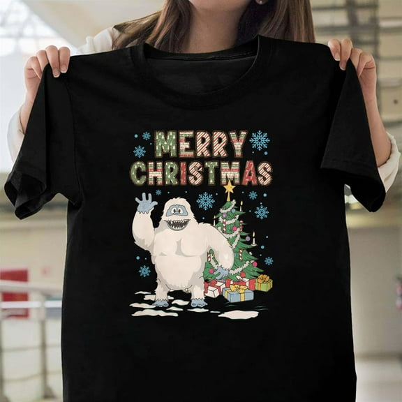 Retro Bumble Abominable Snow Monster Graphic Unisex T-Shirt, Rudolph Christmas Gift G0865, Up to Size 5XL