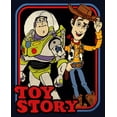 thumbnail image 2 of Girl's Toy Story Retro Buddy Frame  Graphic Tee Navy Blue X Large, 2 of 4