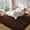 Coffee, variant on Fluffy Round & Rectangle Area Rugs for Living Room Bedroom, Non-Slip Shaggy Carpet for Kids Room Nursery, Multiple Sizes & Color
