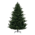 thumbnail image 2 of Kinsley Prelit Artificial Christmas Tree, Realistic Traditional Christmas Tree with Lights by Naomi Home-Color:Green,Height:6.5ft, 2 of 9