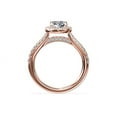 thumbnail image 2 of 1.00 Ct Luxurious Pear Cut Solitaire Natural Diamond Engagement Ring for Girls in 18K Rose Gold Size 8.5 (F-G/VS1) by Diamond-Capitals, 2 of 8