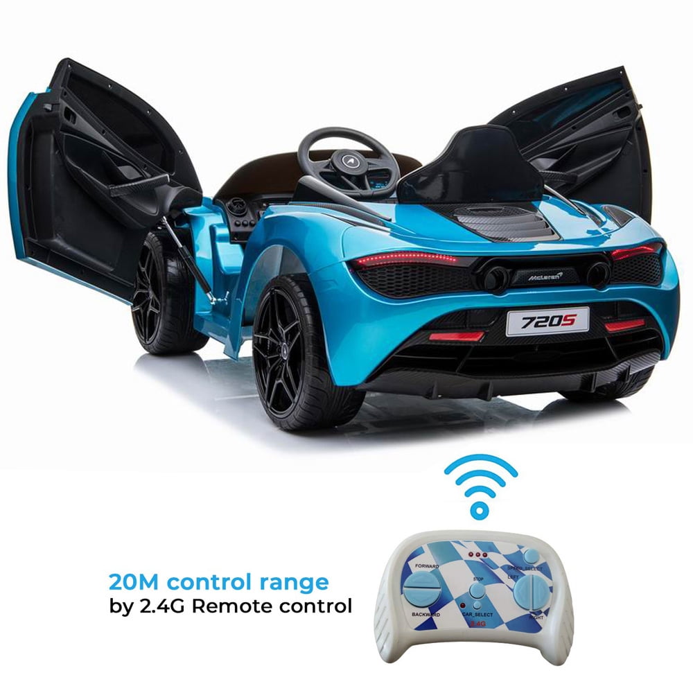 Licensed Mclaren 720S 12V Ride On Car with Remote Control for Kids