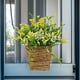 thumbnail image 4 of Spring And Summer Berry Flower Door Hanging Flower Basket Flower Wreath Home Decoration Flower Door Hanging Basket, 4 of 8