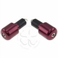 thumbnail image 2 of Red Handle Bar End CNC Slugger Weight Slider Hollow 7/8 Bars 6mm Slug, 2 of 4