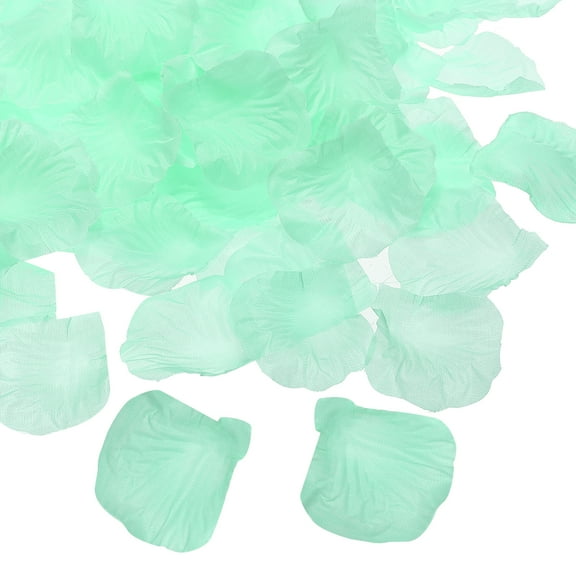 Uxcell Artificial Rose Petals 1000Pcs Fake Flowers Silk Petal Decoration Supplies for Events, Teal