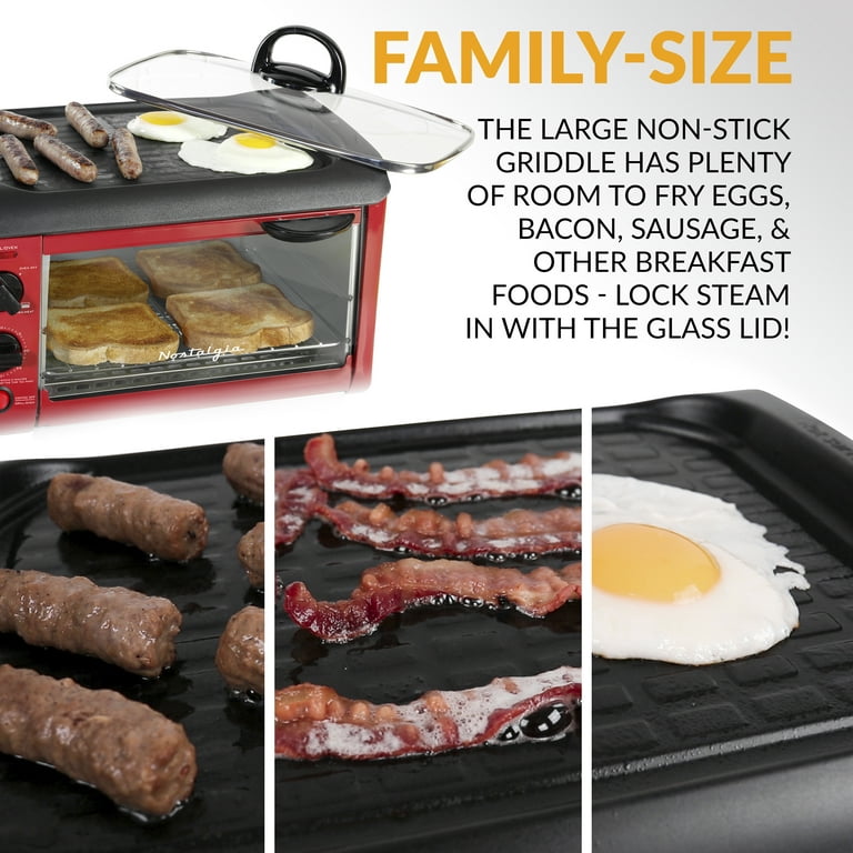  Stainless 3-in-1 Breakfast Maker Portable Family