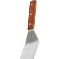 thumbnail image 4 of TrueCraftware- 6" Round Blade Turner Stainless Steel with Wooden Handle- Griddle Scraper Pancake Flipper Hamburger Turner for Outdoor Barbecue Turners Tools Food Service Restaurants, 4 of 6