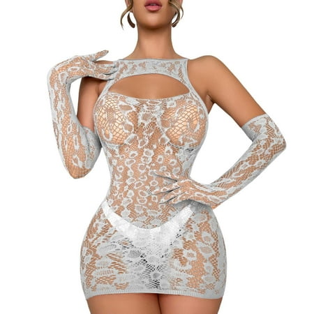 Midwennn Women Dress Camisole Lingerie Nightgowns Chemise Nightwear Sleepwear Womens Corset Lingerie