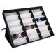 thumbnail image 4 of Estuche de almacenamiento para gafas ANGGREK Vitrina de gafas ecológico 18 rejillas, 4 of 8