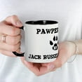 thumbnail image 5 of CafePress - Pawperty: Jack Russell Terrie Mug - 11 oz Ceramic Mug - Novelty Coffee Tea Cup, 5 of 6