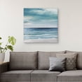 thumbnail image 2 of Fine Art Canvas Blue Silver Shore II by Sally Swatland Canvas Art Print, 2 of 4