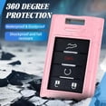 thumbnail image 5 of Key Fob Cover Compatible with Cadillac CTS STS XTS SRX ATS ELR DTS Escalade Corvette 2006-2014 Keychain Case Holder Protector,Pink, 5 of 6