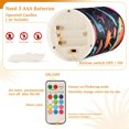 thumbnail image 5 of Yayeee Flameless Candles with Remote Flickering Battery Operated Multi Color Changing, Zodiac Stars, 5 of 7